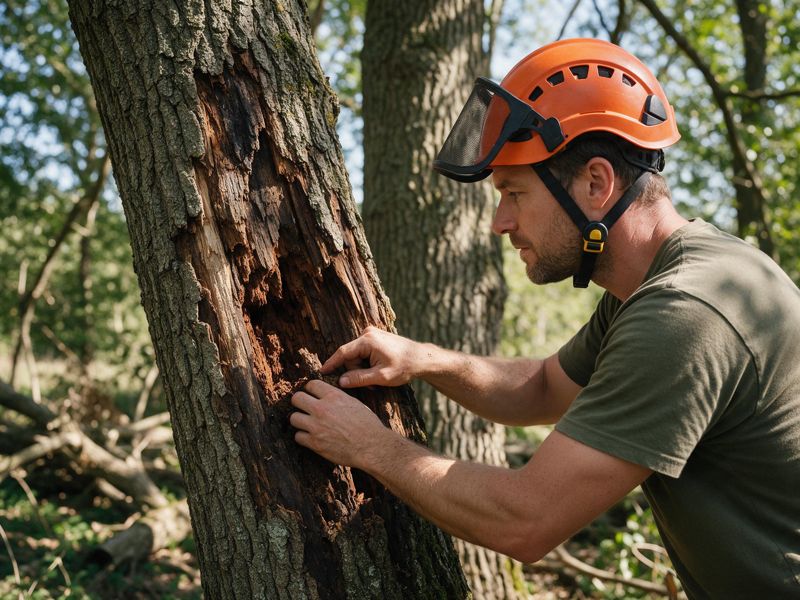 tree removal project near Knoxville, TN